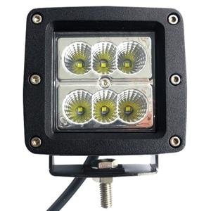 FARO CON 6 HIPER LEDS DE 3 W CADA UNO BLANCO