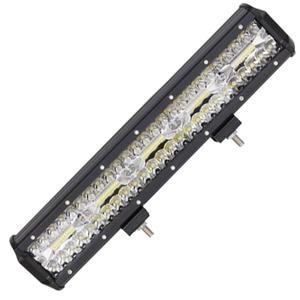 FARO TIPO BARRA DE 95 LEDS, FIJO Y ESTROBO, BLANCO / AMBAR