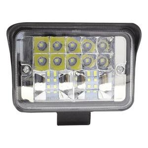 FARO RECTANGULAR 18 HIPER LEDS 3W CADA UNO CON FUNCION DE ESTROBO