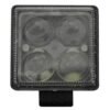 FARO CUADRADO CON 4 LEDS Y LUPA
