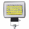 FARO C/24 LEDS LUZ BLANCA, ESTROBO Y OJO DE ANGEL TIPO GEL AZUL