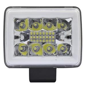 FARO C/16 LUZ BLANCA, ESTROBO Y OJO DE ANGEL TIPO GEL ROJO