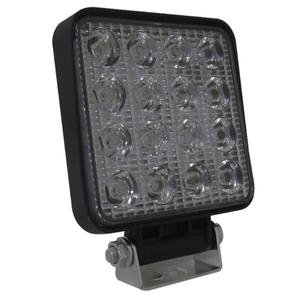FARO CUADRADO CON 16 HIPER LEDS MINI