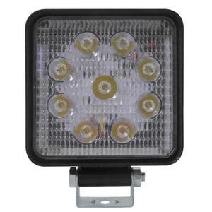 FARO CUADRADO CON 9 HIPER LEDS MINI