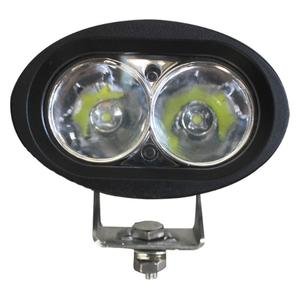 FARO OVALADO CON 2 HIPER LEDS DE 10W CADA UNO