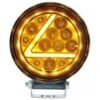 FARO REDONDO CON 12 LEDS C/ESTROBO V OJO DE ANGEL AMBAR
