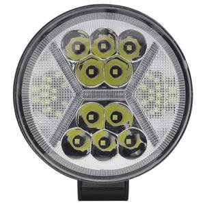 FARO REDONDO 10 LEDS FUNCION DE ESTROBO, OJO DE ANGEL BLANCO