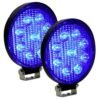 FARO REDONDO CON 9 HIPER-LEDS DE 27W C/FUNCION ARO DE LUZ AZUL