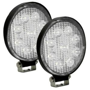 FARO REDONDO CON 9 HIPER-LEDS DE 27W C/FUNCION ARO DE LUZ BLANCA