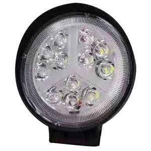 FARO REDONDO CON 9 LEDS C/ESTROBO Y C/OJO DE ANGEL  BLANCO