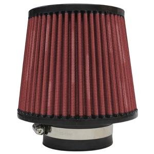 FILTRO DE AIRE CON TAPA Y BASE DE HULE DE COLOR ROJO