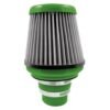 FILTRO DE AIRE CON COPLE Y ABRAZADERAS-VERDE