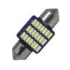 FOCO INTERIOR TIPO FUSIBLE DE 21 LEDS CHICO BLANCO
