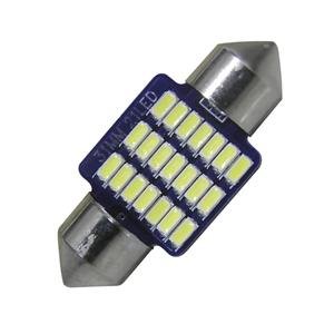 FOCO INTERIOR TIPO FUSIBLE DE 21 LEDS CHICO BLANCO