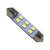 FOCO INTERIOR TIPO FUSIBLE MEDIANO DE 6 LEDS (PAR) BLANCO.