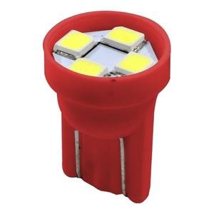 FOCO DE PELLIZCO CON 5 LEDS (PAR) ROJO