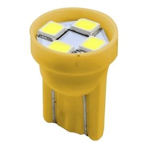 FOCO DE PELLIZCO CON 5 LEDS (PAR) AMARILLO