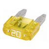FUSIBLE CLAVIJA MINI 20 AMP / AMARILLO