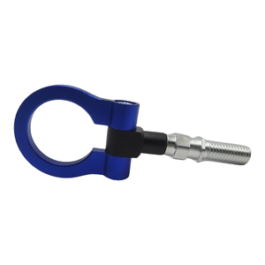 GANCHO DE ARRASTRE DE ALUMINIO UNIVERSAL REDONDO AZUL