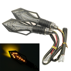 LUZ DIRECCIONAL PARA MOTO CON 13 LED C/ FUNCIÓN FLASH Y SECUENCIAL