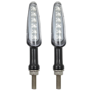 LUZ DIRECCIONAL PARA MOTO CON 14 LED C/ FUNCIÓN FLASH Y SECUENCIAL