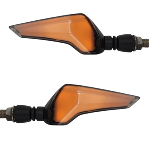 LAMPARA DIRRECCIONAL  PARA MOTO C/24 LED FLECHAS TIPO GEL FLASH Y SECUENCIAL