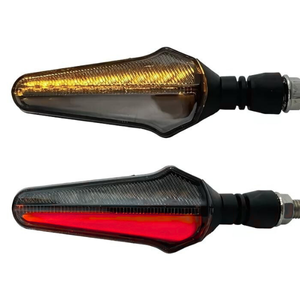 LAMPARA DIRRECCIONAL  PARA MOTO C/28 LED FLECHAS TIPO GEL FLASH