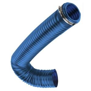 TUBO DE FILTRO UNIVERSAL FLEXIBLE CON ABRAZADERAS AZUL (PIEZA)