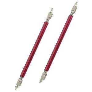 SUJETADOR PARA LIP DELANTERO, UNIVERSAL DE 15 CM COLOR ROJO