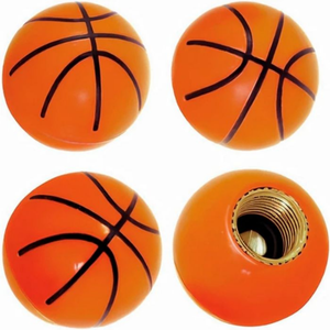 TAPON DE VALVULA BASQUETBALL 4 PZAS