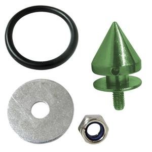 TORNILLO PARA FACIA CON TENSOR 1.2 X 2.5CM 4 PIEZAS VERDE