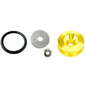 TORNILLO PARA FACIA CON TENSOR 1.2 X 2.5CM 4 PIEZAS YELLOW.