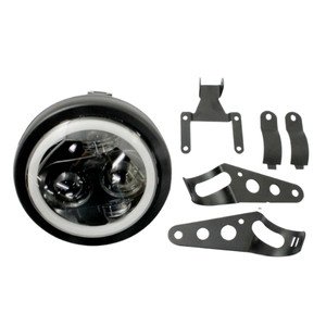 BASE PARA FARO PARA MOTO DE 5.75" CON CARCASA