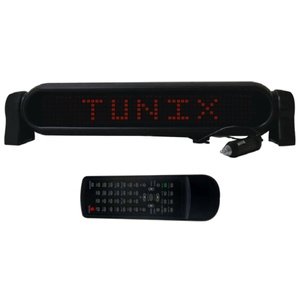 BANDERA PARA TAXI Y OTROS USOS DE 7X50 CM, PROGRAMABLE CON CONTROL