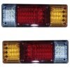 CALAVERA PARA NISSAN D21 CON 54 LEDS BLANCO/ROJO AMBAR