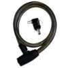 CANDADO UNIVERSAL (MOTO,REJA, CASA, ETC.) CON LLAVE DE CHAPA BANCARIA DE 1 M