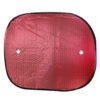 CORTINA LATERAL DE ALUMINIO DE 44*36 CON CHUPONES MATE ROJO