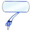 ESPEJO UNIVERSAL PARA MOTO CROMADO-AZUL