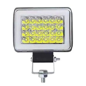 FARO C/24 LEDS  LUZ BLANCA, ESTROBO Y OJO DE ANGEL TIPO GEL AMBAR
