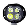 FARO PARA MOTO DE 4 LEDS CON ESTROBO 12V