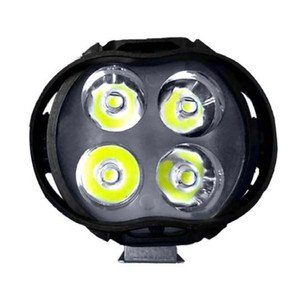 FARO PARA MOTO DE 4 LEDS CON ESTROBO 12V