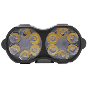 FARO DOBLE PARA MOTOCICLETA, CHICO, FUNCIÓN ALTA BAJA Y ESTROBO