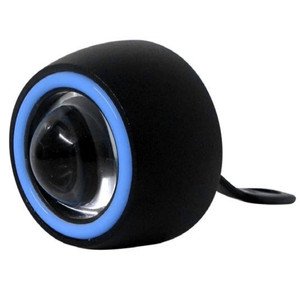 FARO MOTO HI-LOW Y ESTROBO CON OJO DE ANGEL AZUL LED 5W