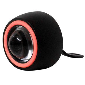 FARO MOTO HI-LOW Y ESTROBO CON OJO DE ANGEL ROJO LED 5W