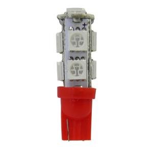 FOCO DE PELLIZCO CON 9 HIPER LEDS TIPO MAZORCA ROJO