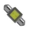 FOCO TIPO FUSIBLE CHICO DE 31 MM DE LED COB BLANCO DE 2W.