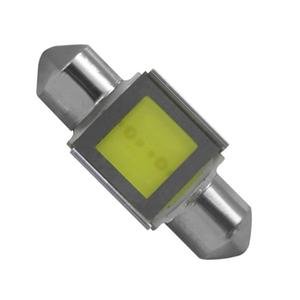 FOCO TIPO FUSIBLE CHICO DE 31 MM DE LED COB BLANCO DE 2W.