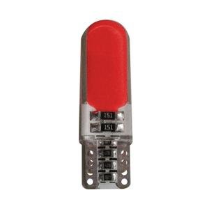FOCO TIPO PELLIZCO CON 12 HIPER LEDS COB Y CANBUS ROJO