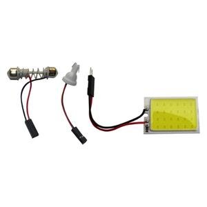 FOCO DE 24 LEDS COB DE 3.6X2.6 CM BLANCO CON ADAPTADORES.