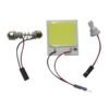 FOCO DE 48 LEDS COB 4X3.5 CM BLANCO CON ADAPTADORES.
